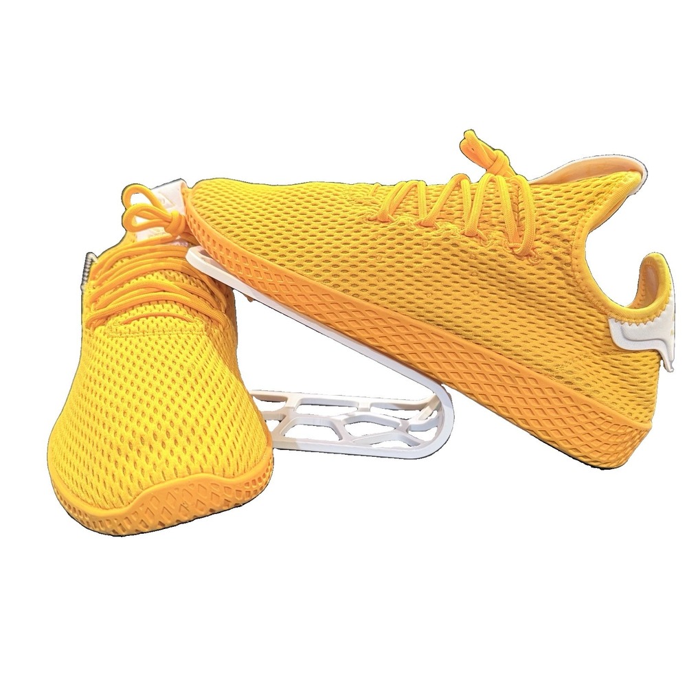 adidas Pharrell Williams Tennis Hu Yellow Gold Mens 10.5 CP9767 Sneaker NWB